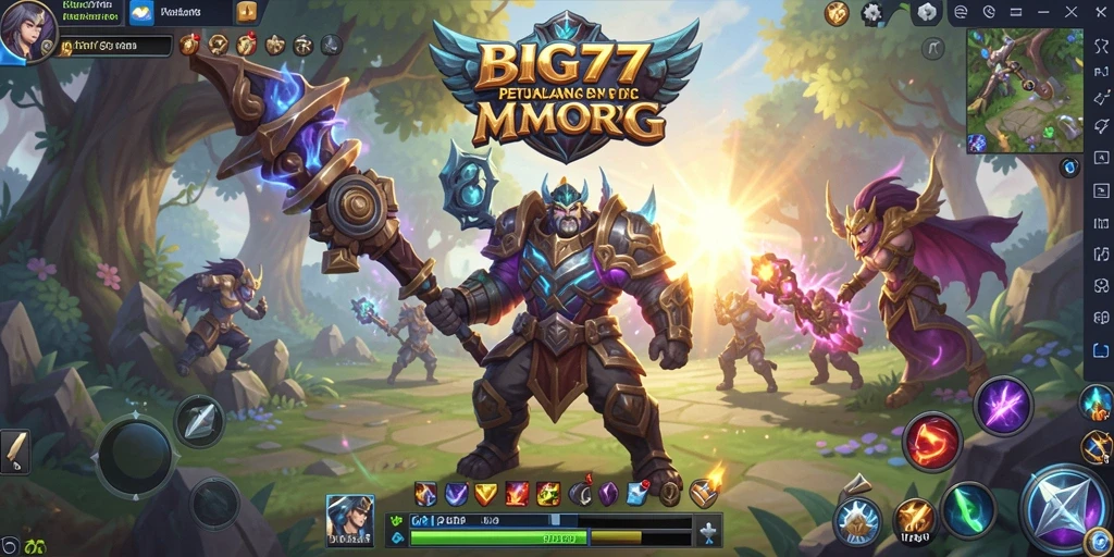Gameplay seru dengan grafis yang menakjubkan di BIG77.