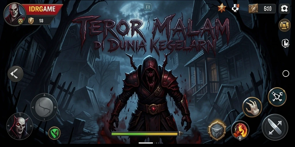 Gameplay seram dengan momen-momen mendebarkan dalam IDRGAME.