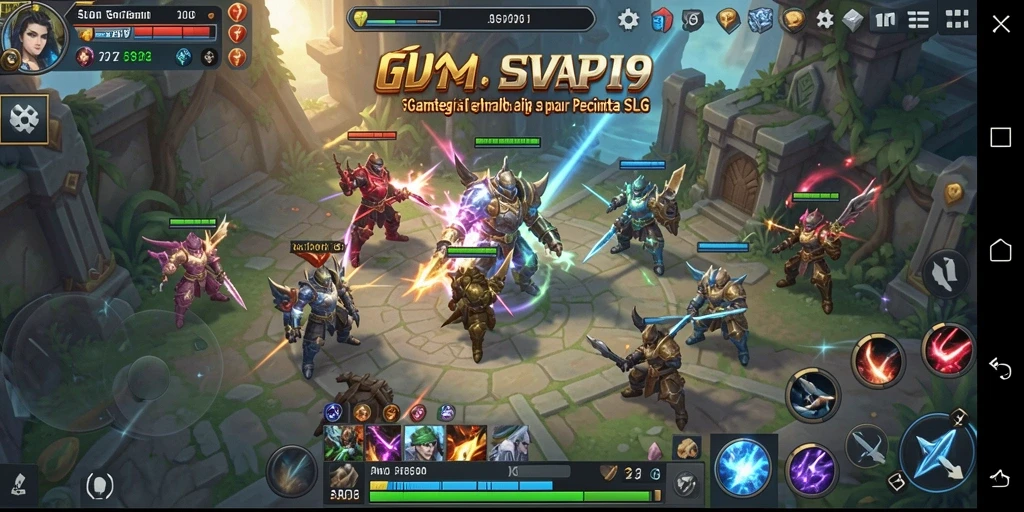 Tampilan mendebarkan dari gameplay SVIP9 yang penuh strategi.